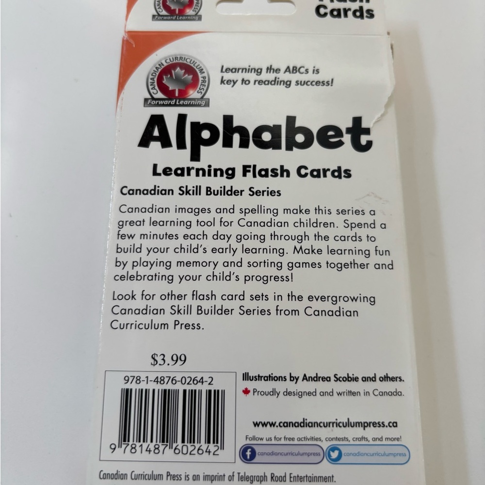 Alphabet Learning Flash Cards - Picture 2 of 2